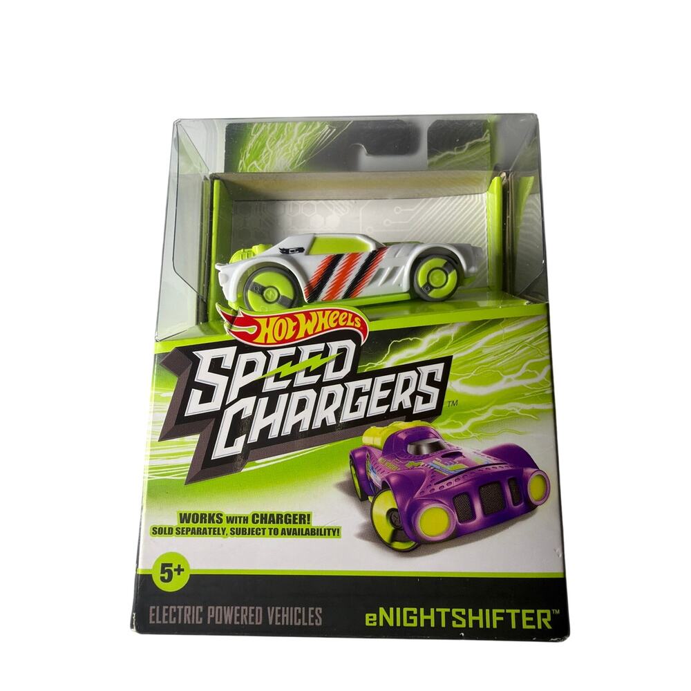 Hot Wheels Speed Chargers eNightshifter Electric Vehicle HTF Diecast DVT36 NEW